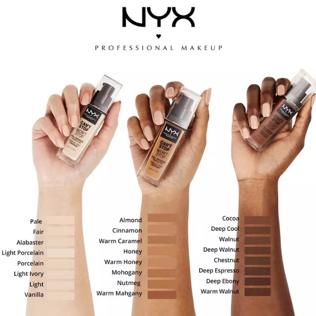 Fashion NYX Can’t Stop Won’t Stop Foundation 