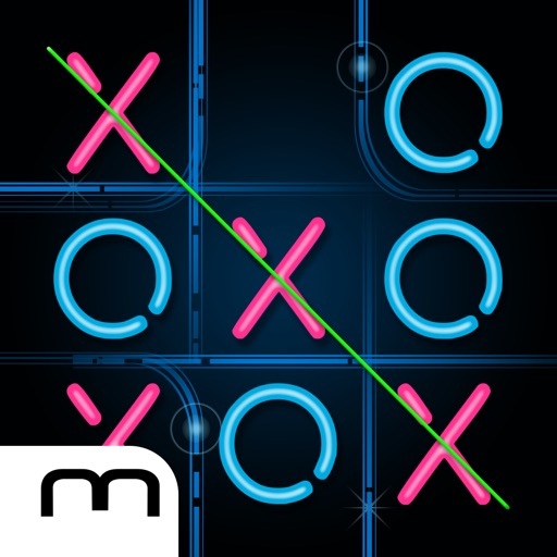 App Tic Tac Toe Glow