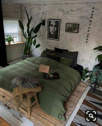 Green house: bedroom