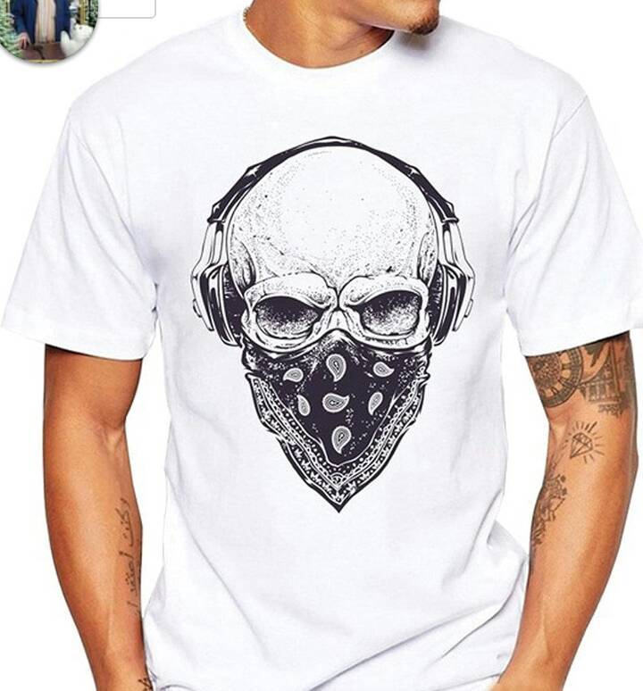 Social T-shirt 💀🎧