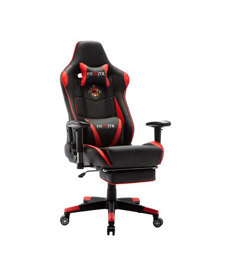 Elemento de la categoría hogar Mc Haus ROJA Silla Gaming de Escritorio y Oficina con Respaldo Reclinable