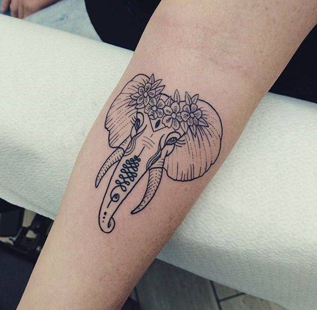 Fashion TATTO ELEFANTE 