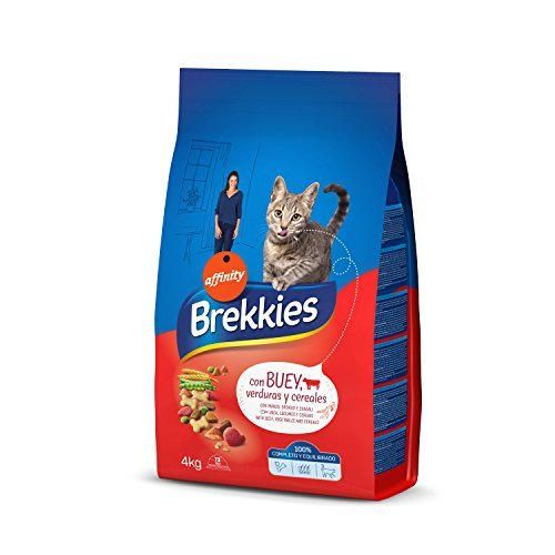 Brekkies Pienso para Gatos con Buey