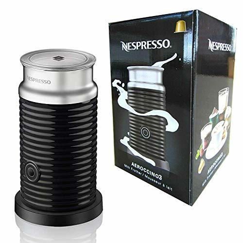 Nespresso Aeroccino 3 - Máquinas para hacer espuma de leche, color negro