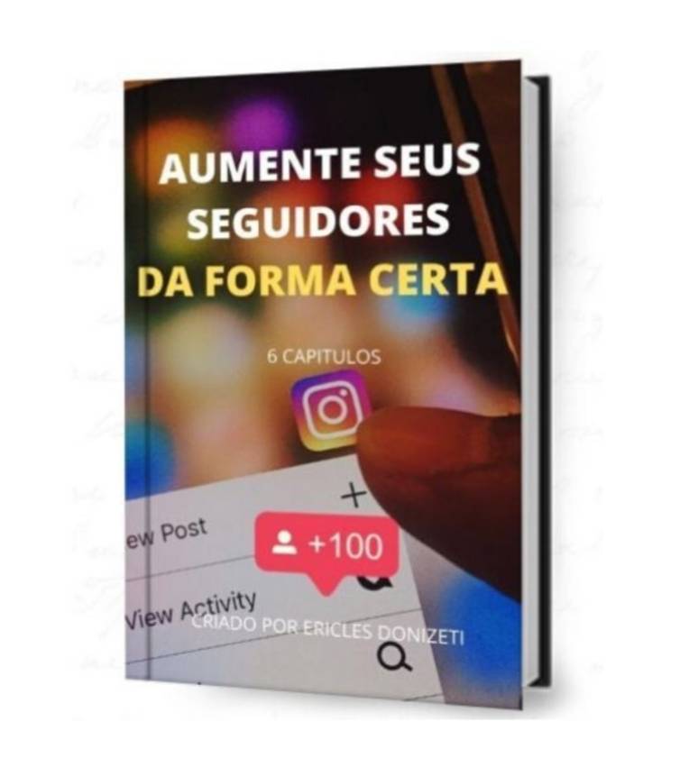 Book AUMENTE SEUS SEGUIDORES DA FORMA CERTA 