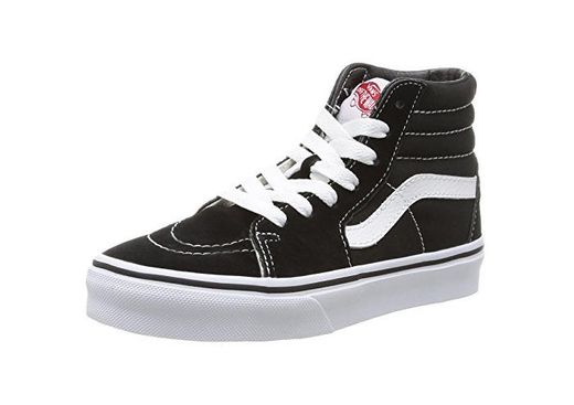 Vans K Sk8-Hi - Zapatillas Altas Infantiles, Color Negro