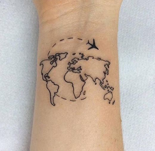 Tatto Mapa Mundi