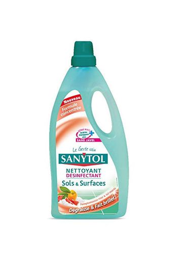 Sanytol detergente para pies los pisos y superficies