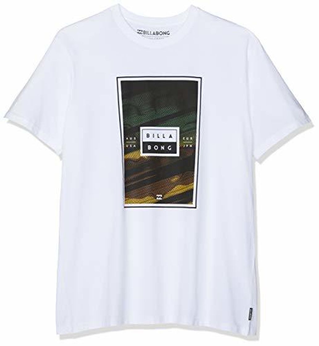 Social BILLABONG Tucked SS Camiseta, Blanco