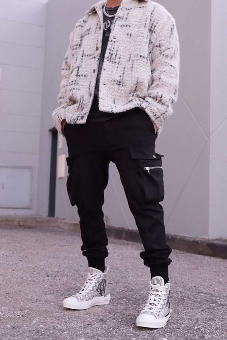 Social Black Cargo Pants