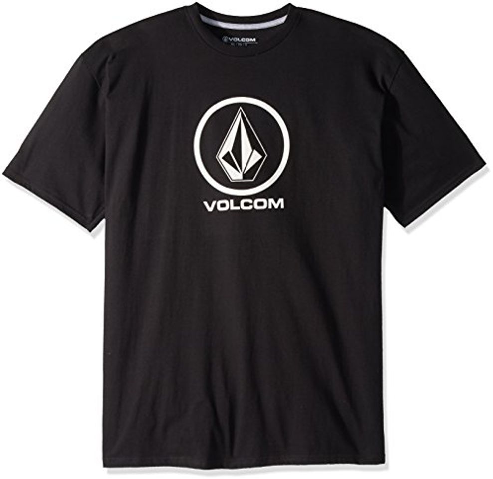 Productos Volcom Men's Crisp Stone Short Sleeve T Shirt Black S