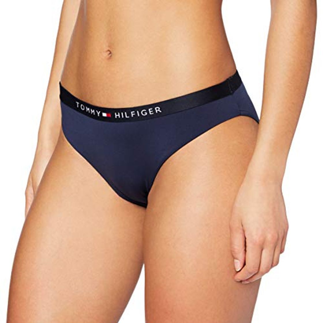 Fashion Tommy Hilfiger Classic Parte de Arriba de Bikini, Azul