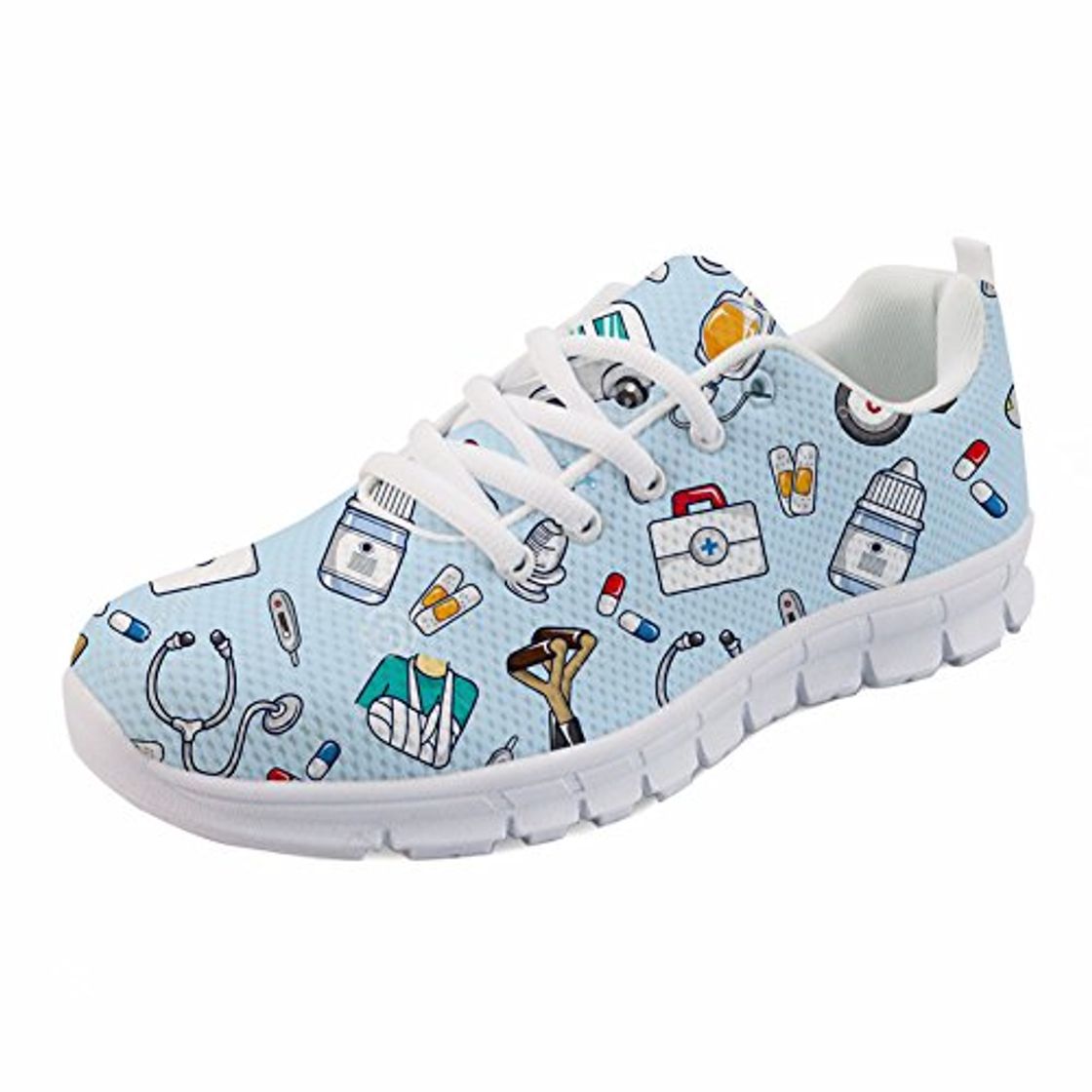 Producto Coloranimal Spring Summer Nurse Flats - Zapatillas de senderismo para mujer