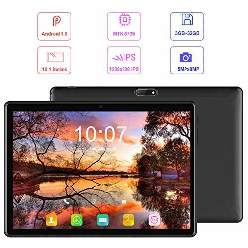 Tablet 10.1 Pulgadas Android 9.0 Tablet PC, 3GB RAM+32GB ROM/128GB de Memoria