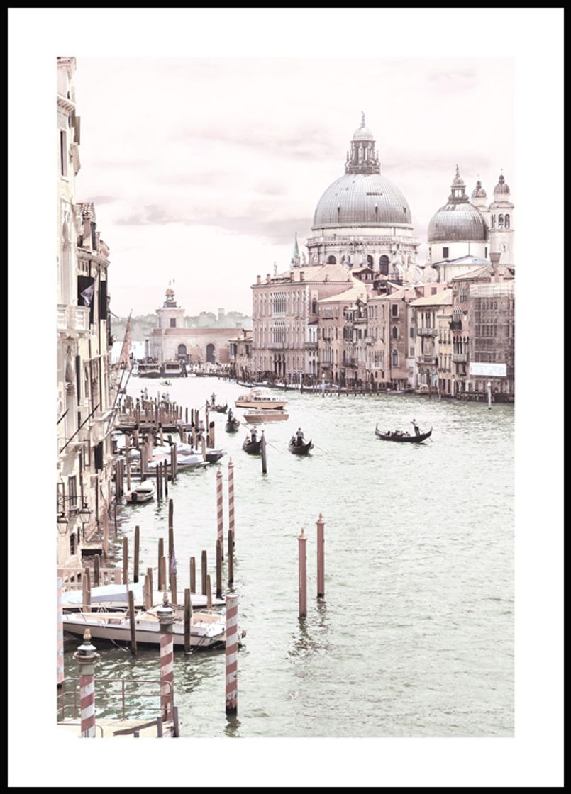 Fashion Venecia Canal Grande Poster - Posters de ciudades - Posterstore