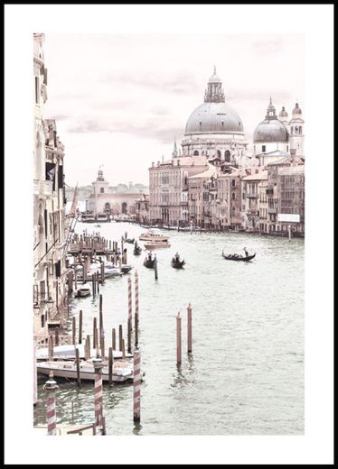 Venecia Canal Grande Poster - Posters de ciudades - Posterstore