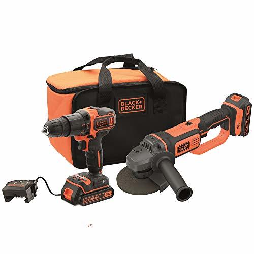 Producto BLACK+DECKER BCK24D2S-QW - Taladro Percutor 18V