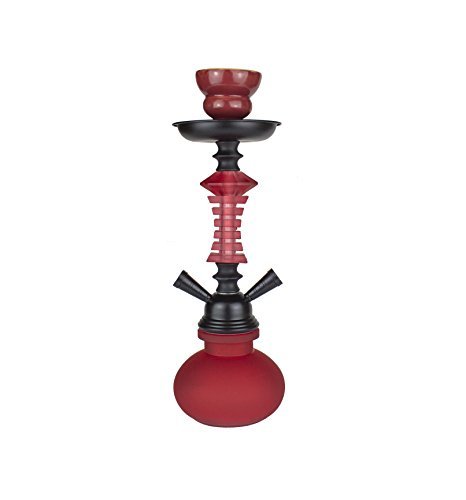 Lugar B8-2 Cachimba de diseño Premium - 27cm - Shisha Cristal - Kit