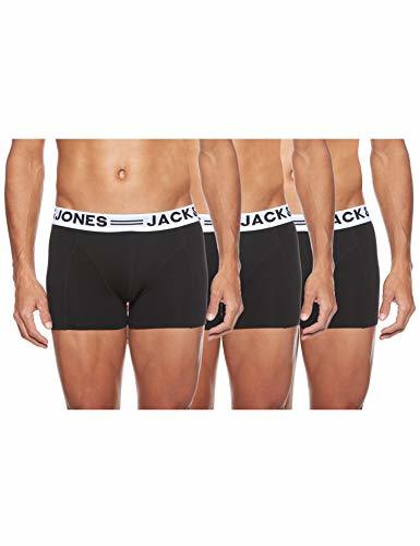 Place JACK & JONES Sense Trunks 3-Pack Bóxer, Negro, Medium