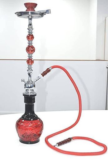 Cachimba 2 salidas shisha Soria.Premium 2 mangueras 28cm