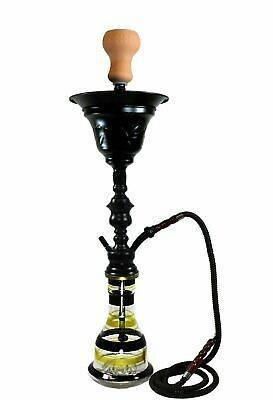 Cachimba premium con forma triangular - Kit con cazoleta, mangera y pinzas