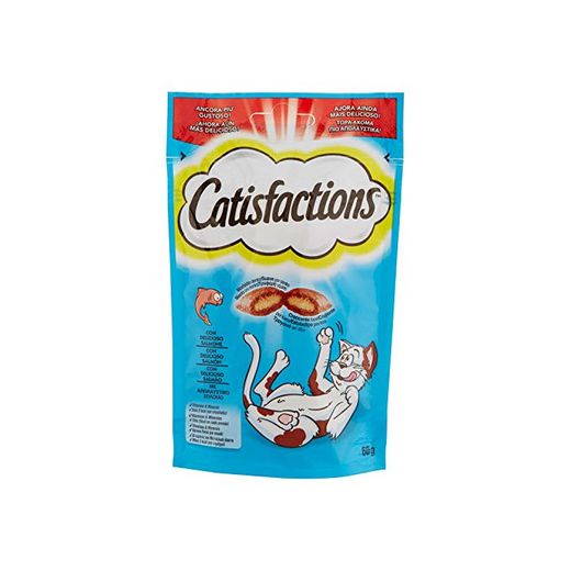 Catisfactions Premios Para Gatos Sabor Salmón