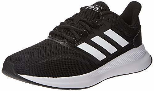 Social Adidas Falcon, Zapatillas de Trail Running para Hombre, Negro/Blanco