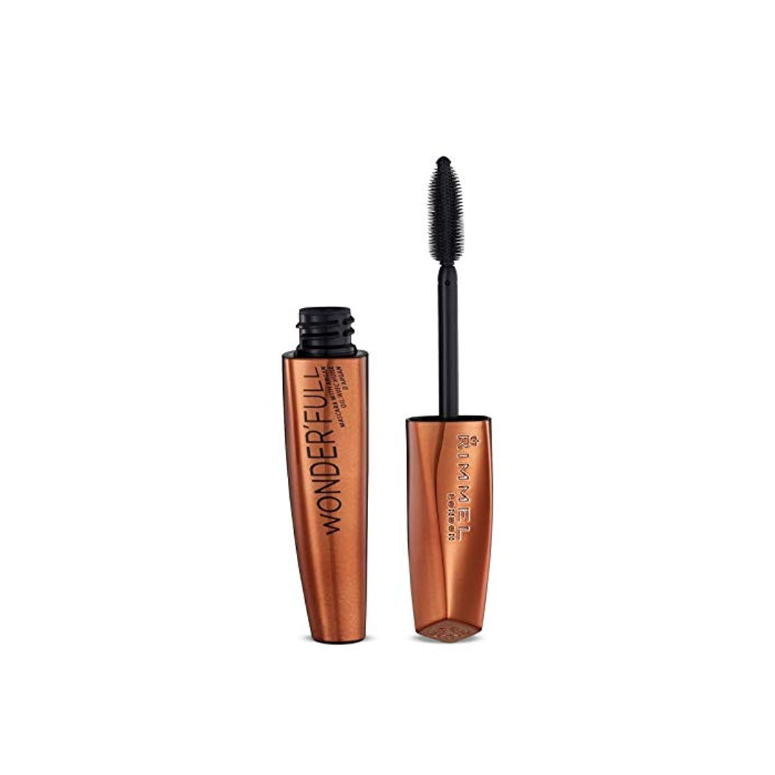 Social Rimmel London Wonderfull Argan Oil Máscara de Pestañas Tono Black - 25