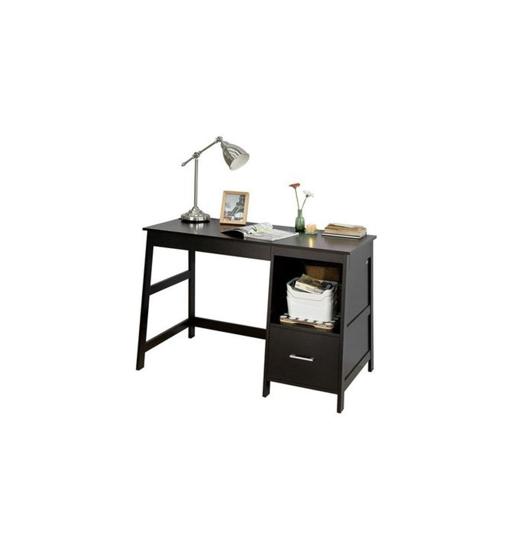 Product SoBuy Mesa de Escritorio, Mesa de Ordenador con 1 cajón y 1