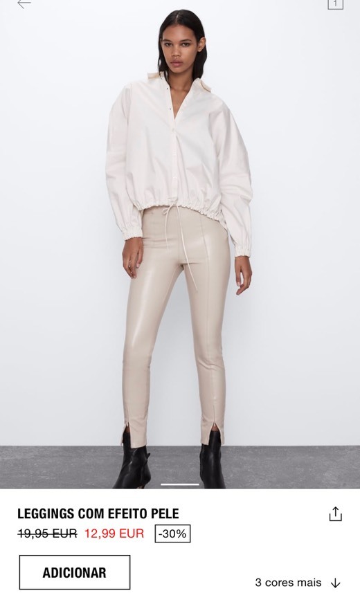 Social Leggings efeito pele