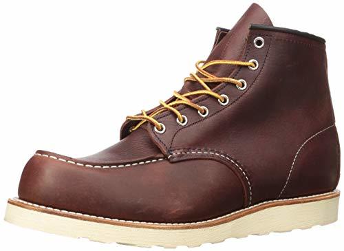 Fashion Red Wing Shoes 8138 - Mocasines de Cuero para Hombre