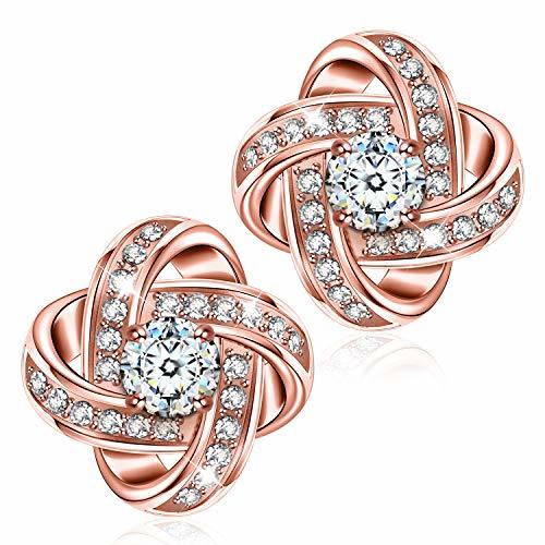 Moda Alex Perry regalos de navidad mujer plata pendientes oro rosa joyas para