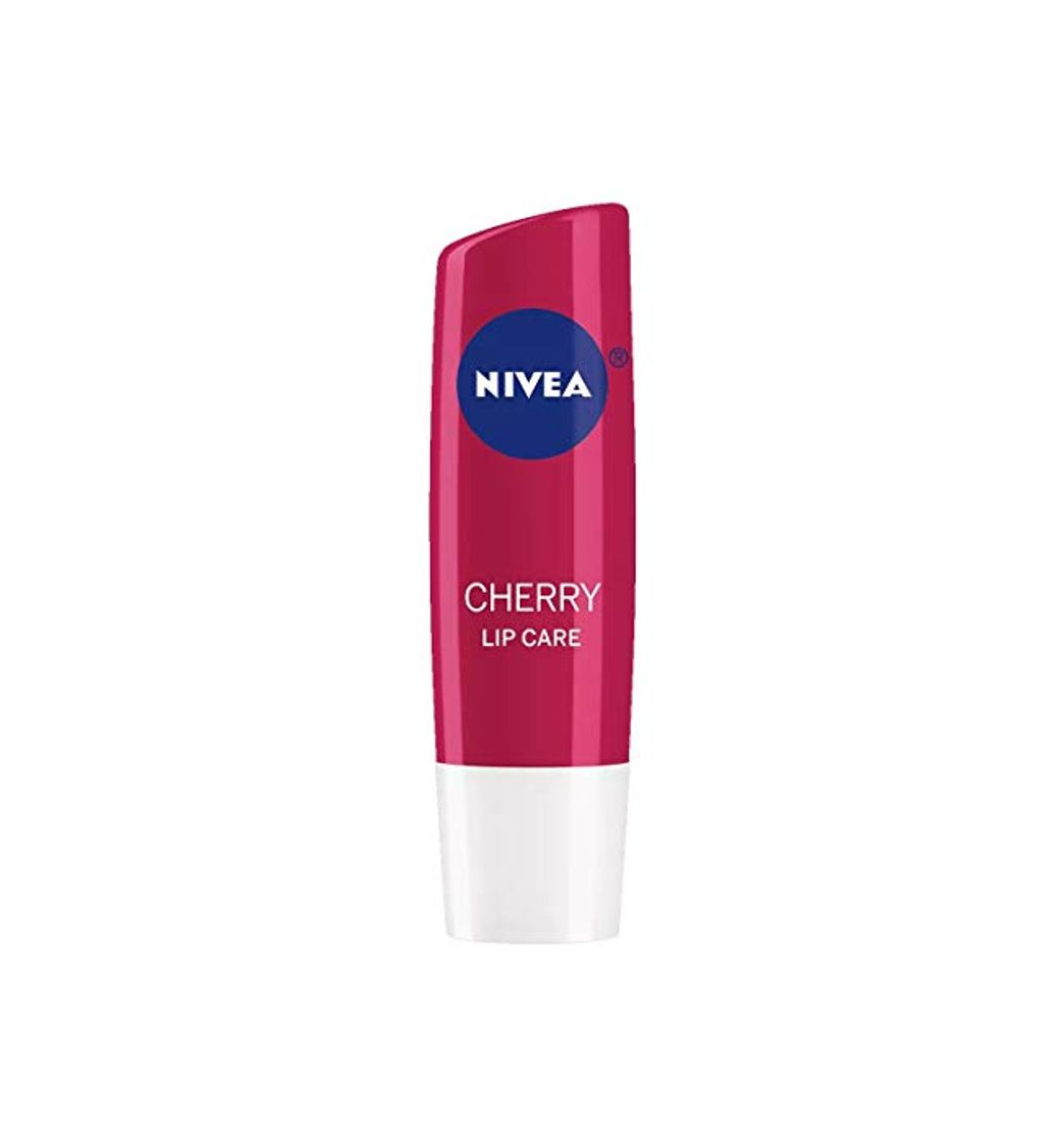Social Nivea, A Kiss of Cherry, Fruity Lip Care, 0.17 oz