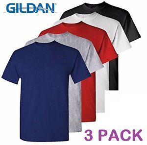 Moda Fruit of the Loom Heavy Cotton tee Shirt 5 Pack Camiseta, Blanco,