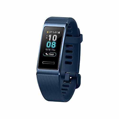 Lugar HUAWEI Band 3 Pro Pulsera de Actividad, Unisex Adulto, Azul