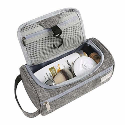 Eono Essentials Hanging Travel Toiletry Bag Overnight Wash Gym Shaving Bag for