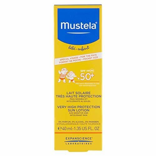 MUSTELA LECHE SOLAR ROSTRO 50+ 40 ML