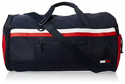 Moda Tommy Hilfiger - Sport Mix Duffle Corp, Carteras Hombre, Azul