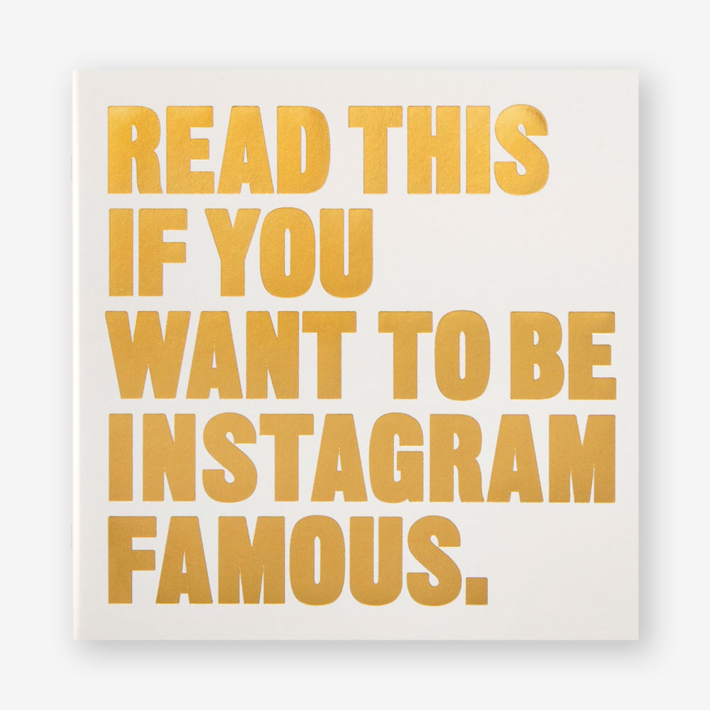 Libros Read this if you want to be instagram famous