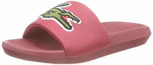 Social Lacoste Croco Slide 319 4 Us Cfa, Sandalias de Punta Descubierta para