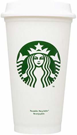 Social Starbucks Taza de café Reutilizable de Viaje
