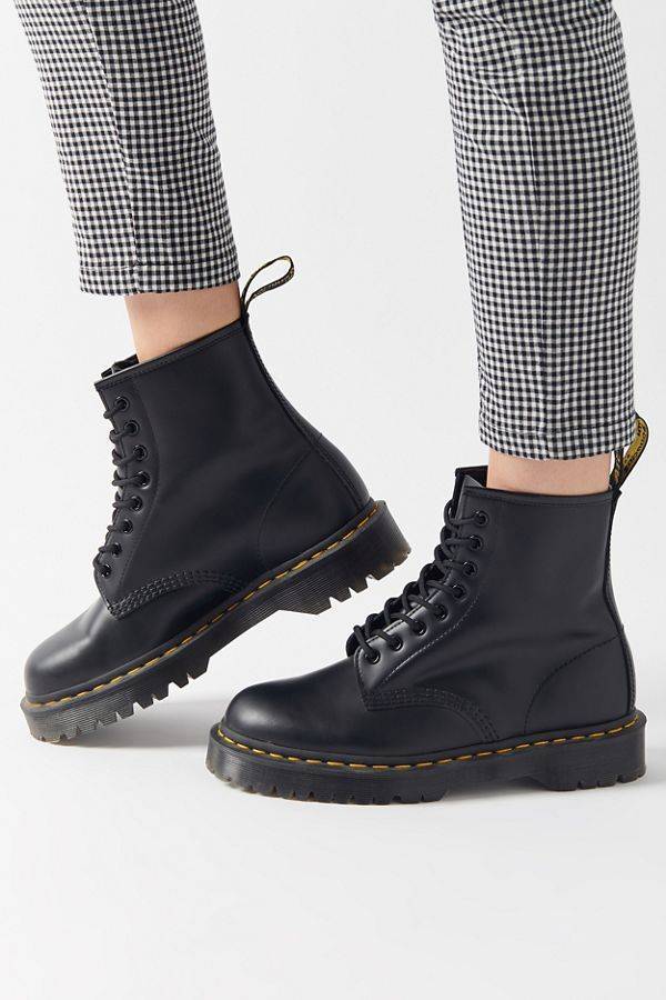 Fashion Dr. Martens 1460 Smooth, Botas Militares Unisex Adulto, Negro