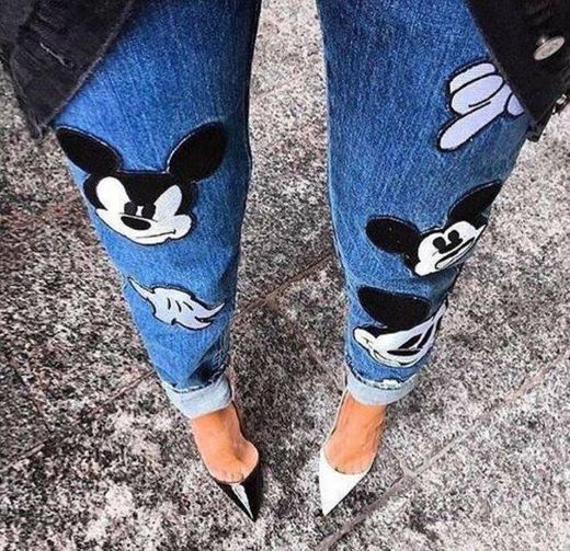 Jeans Mickey Mouse