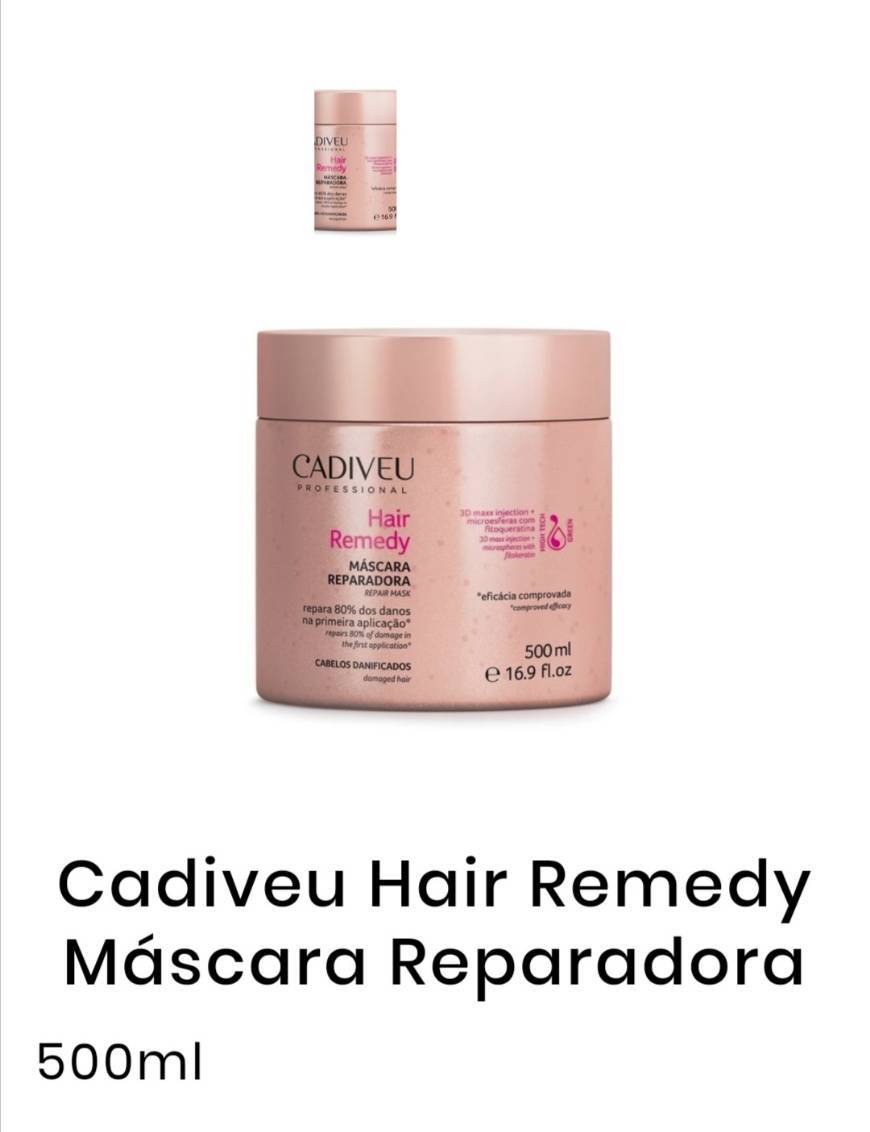 Product Máscara reparadora