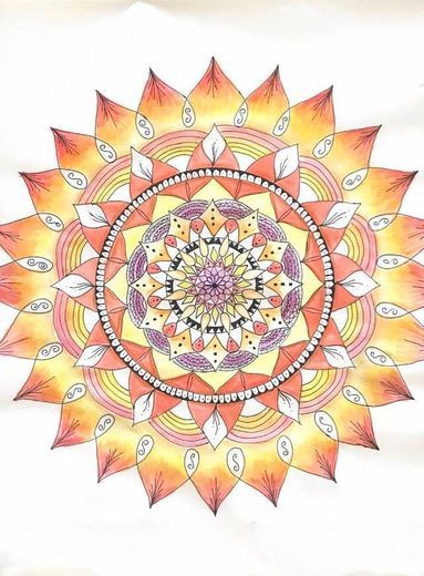 Moda Mandala drawing