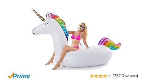 Jasonwell Giant Inflatable Unicorn Pool Float Floatie ... - Amazon.com