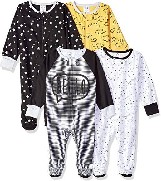 Moda Babygrows 4 un