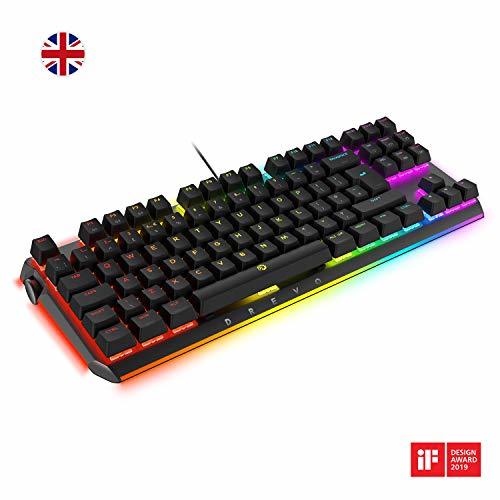 Electronic Corsair K70 MK.2 RGB - Teclado mecánico Gaming, retroiluminación LED RGB, Cherry