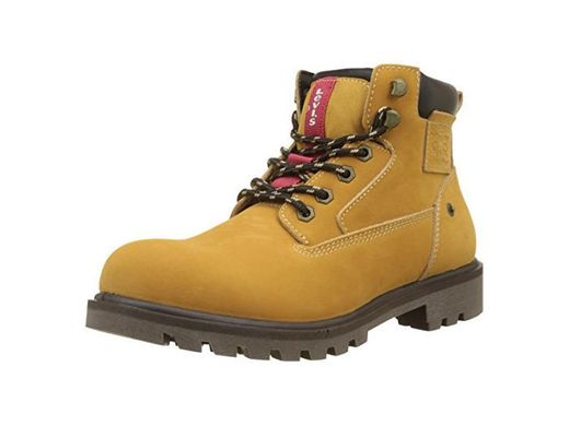 Levi's Hodges, Botas Militares para Hombre, Amarillo