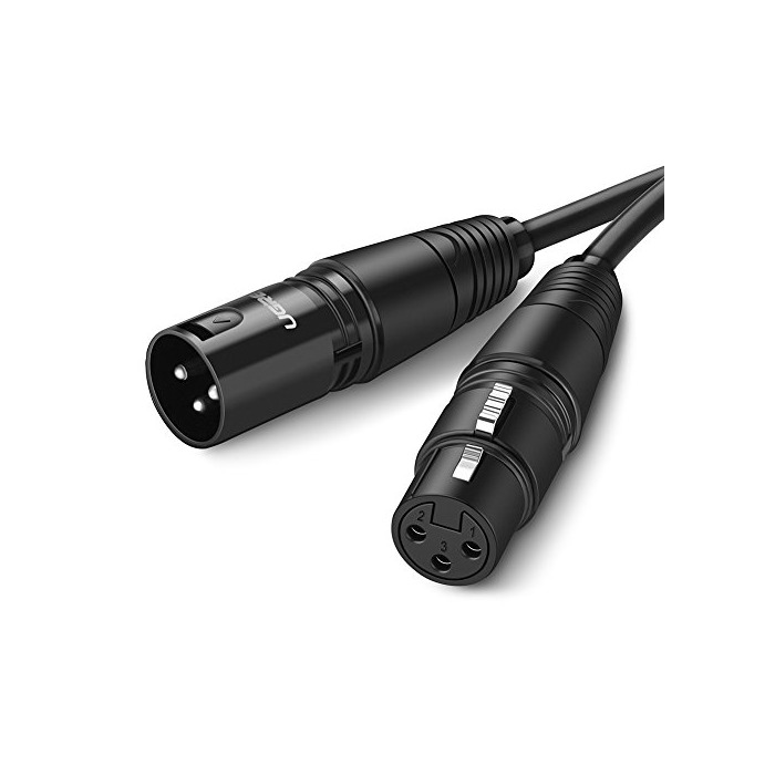 Electronics XLR3 Cable, UGREEN Cable XLR a XLR Cable XLR3 Balanceado 3 Pin